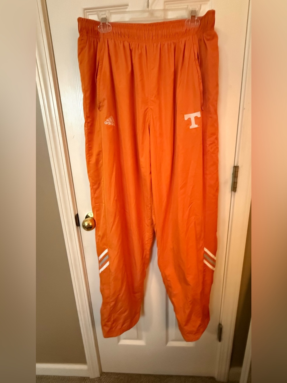 University of Tennessee adidas Orange Team Track Pants with White Accents 🍊
